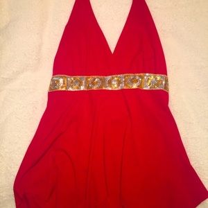COPY - Sequin Embellished Tank Top SZ: US M,